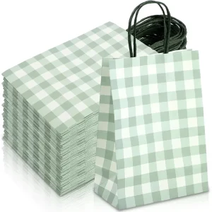 Eco Friendly Biodegradable Kraft Paper Bags for Party Activities Outdoor Travel Souvenir Packing Gift Delivery & Daily Use