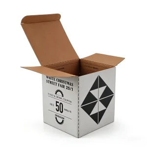 Eco-Friendly Corrugated Mailing Box for E-commerce Shipments Custom Logo Printed Matt Lamination Reusable Recyclable Packaging