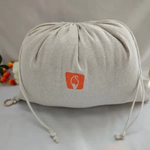 Eco Friendly Cotton Jute Gift Dust Bag for Underwear Garments Shirt Storage Portable Organizer Reusable ODM OEM