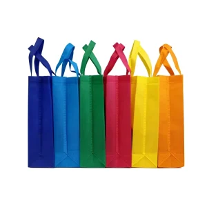 Eco Friendly Custom Logo Garment Cloths Non woven Reusable Grocery Tote Shopping Bags Non Woven Bag