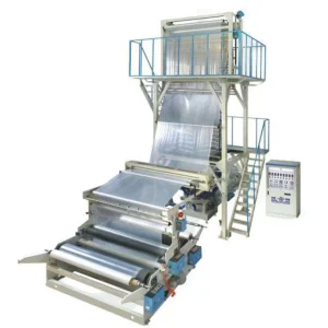 Eco Friendly Double layer LDPE LLDPE Motorized Automatic Control Mulch Film Blowing Machine