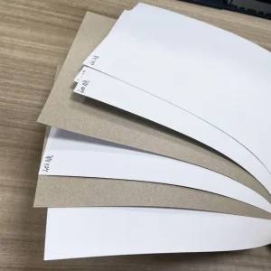 Eco-Friendly Duplex Paper Board in 250G 300G 350G Sizes 1MM 2MM 3MM Thickness Double Coated Side