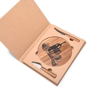 Eco Friendly Fruit Wooden Bread Chopping Board Wood Cheese Cutting Board With Handle