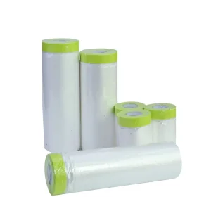 Eco Friendly Green Washi Masking Film Non Toxic Acrylic Adhesive Single Sided Heat Resistant Easy Peel Off Soft Type