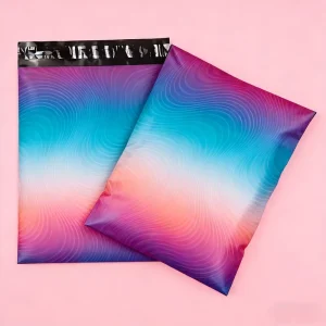 Eco-Friendly LDPE Resealable Small Parcel Mailer Bags Self-Adhesive Seal Silk Screen Printing for Clothing Fur Express Shipping