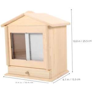 Eco Friendly Modern Cremation Urn Pine Wood Memorial Box with Photo Frame Dog Ashes Container