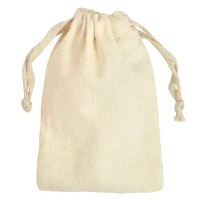 Eco Friendly Organic Cotton Custom Logo Print Recyclable White Luxury Purse Drawstring Dust Bag for Handbag