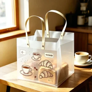 Eco Friendly PP Non Woven Handbag Custom Size PP Shopping Tote Bag For Supermarket
