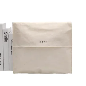 Eco Friendly Recyclable Envelope Custom Logo Pouch Dust Bag Cotton Canvas for Clothing & Handbags Gift