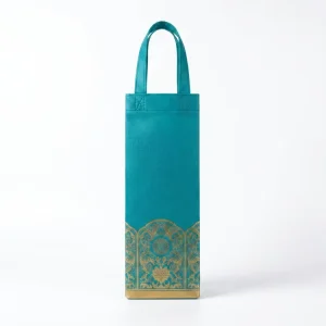 Eco-Friendly Recyclable Nonwoven Supermarket Shopping Gift Bags Custom Logo Colors Gravure Printing Durable Hand Length Handles