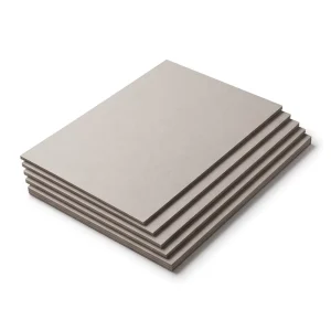 Eco Friendly Thick Chipboard Book Binding Hard Cover Material Sustainable Production Stiff Rigid Hard Paperboard