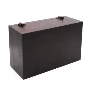 Eco friendly Luxury Handmade Wooden Packaging Box Estick Laser Cut Bamboo Storage Box