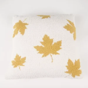Eco-friendly Soft Foliage Pattern Zipper Closure Halloween Festive Decorative Pillow case Cushion Cover