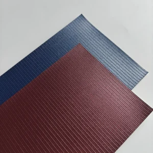 Eco friendly Waterproof PVC Coated Paper for Book Binding Document Cover Paper for Luxury Gift Box Notebook Certificate Cover