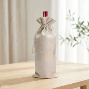 Ecofriendly Canvas Drawstring Bag Sustainable Jewelry Gift Wedding Tea Storage Dust Pouch Reusable Natural Cotton