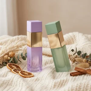 Elegant Quality Custom Luxury Frosted 30ml 90ml Glass Bottles for Perfume Botella De Perfume