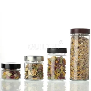 Empty 212ml 314ml 350ml 500ml Food Storage Glass Jars