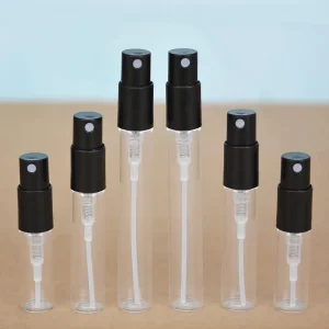 Empty 2ml 3ml 5ml Perfume Crimp Glass Bottles Cosmetics Spray Bottle Sample Tester Vials