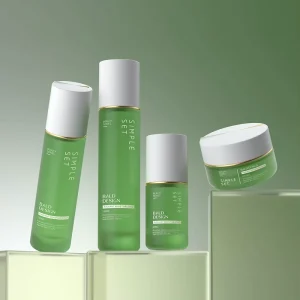 Empty 40ml 100ml 120ml Cosmetic Glass Bottles with Pump 50g Cream Jars Set Frosted Skincare Container for Lotion and Face Cream
