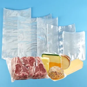 FDA Food Grade Bone-in Puncture Resistant Multi-layer Soft Plastic Heat Shrink Film Bags for Lamb Leg Cheese Packaging