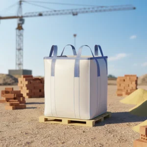 FIBC Bulk Bag 1000kg 1500kg PP Jumbo Bag Flexible Intermediate Container Bag Suitable for Grain, Mineral, Chemical