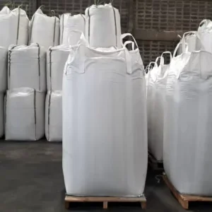FIBC Bulk Bag with Lifting Straps and Valve Opening Custom Size Ton Bag for Building Materials Feed Handling