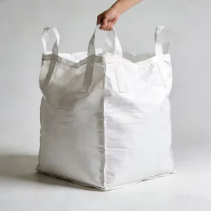 FIBC Bulk Bags 1 Ton Top Open Flat Bottom Tubular Woven Polypropylene Sand Ton Bag Logistics Packaging FIBC Bags