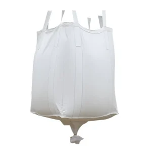 FIBC Jumbo Bulk Bag One Ton 35.4×35.4×43.3 Inches 3300lbs SWL Safety Factor 3:1 Heavy Duty Model 60