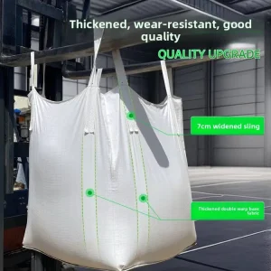 Factory 1 Ton Jumbo Bag Fibc Ton Bag Duffle Top Big Bag