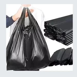 Factory Black Plain Plastic Bag for Shopping Polythene Bag Manufacturers