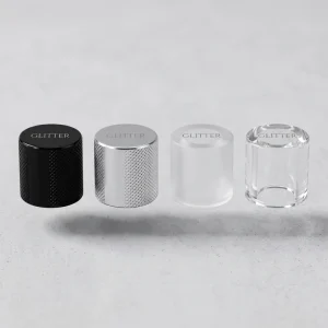 Factory Custom Acrylic Cylinder Matte Perfume Cap Lid FEA15 for Mini Sample Perfume Bottles Multiple Colors