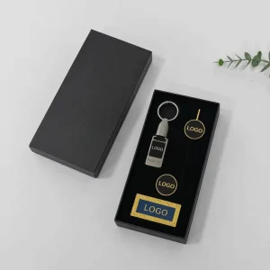 Factory Custom Logo Print Paper Board Rigid Box Cultural Creative Products Packaging Grey Board with Unique EVA Shape Cutting