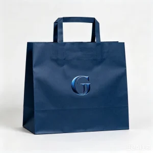 Factory Custom Paper Bag With Handle White Brown Yellow Paper Bag Kraft Paper Bag With Own logo