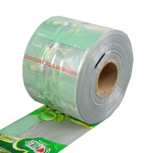 Factory Custom Printed Paper Packing Folding Facial Tissue Soft Packing Plastic Film Rolls