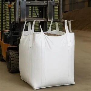 Factory Customization Breathable Tubular FIBC Bag 0.5 2 Ton Virgin PP Jumbo Bag for Loading Ore & Industrial Waste