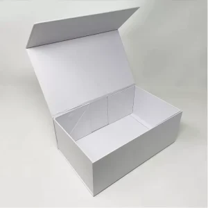 Factory Customized Magnet Flip Top Gift Box High-End Paperboard for Cosmetics Clothing Perfume Packaging
