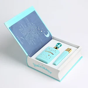 Factory Direct Custom Embossed UV Coated Paperboard Perfume Gift Packaging Box
