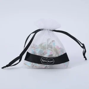 Factory Direct Custom Fabric Organza Mesh Gift Bags