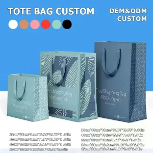 Factory Direct Custom Logo Matte White Cardstock Durable Paper Bag for Underwear Socks Fur Brand Outer Packaging