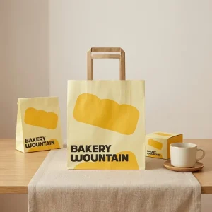 Factory Direct Premium Dark Blue Paper Shopping Bags with Logo for Clothing Brand Packaging