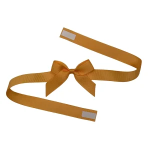 Factory Direct Sales Gift Ribbon Packing Bow Custom Grosgrain Ribbon Bow Pre Tied Ribbon Bow with Self Adhesive