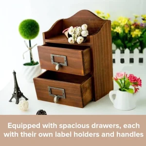 Factory Direct-sale Multi-layer Drawer Wood Exquisite Carving Multi-functional Jewelry Storage Box