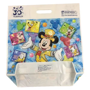 Factory Directly Supply PE Custom Logo Die Cut Handle Plastic Shopping Bag with Gravure Printing for Apparel Packing Gift Use