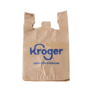 Factory Directly Supply PE Disposable Eco friendly Singlet Bag Plastic Shopping Bag with Logo Print