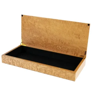 Factory Luxury High Gloss Piano Paint Wood Ramadan Gift Box Wooden & Bamboo Boxes for Chocolate & Candy Packaging