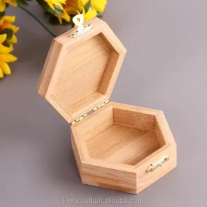 Factory OEM Mini Bamboo Wood Jewelry Necklace Bracelet Box