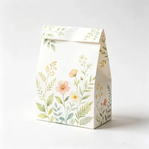 Factory Price 120g Recycled Kraft Paper Bag Gift Shopping Packaging Kraft Paper Bag with Handle Accept Custom