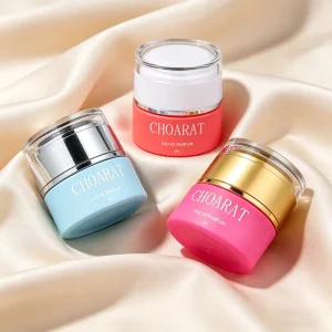 Factory Price Custom 20g Round Empty Matte Pink Blue Red Cosmetic Glass Cream Jar Luxury Skincare Jars for Face Eye Cream