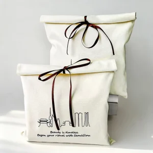 Factory Price Custom Logo Printed Organic Cotton Dust Bag Cotton Handbag Packing Bag