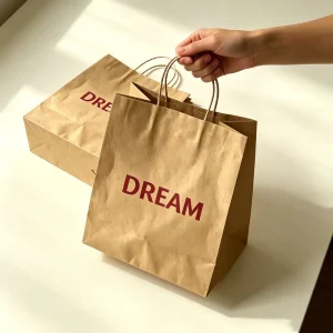 Factory Price Custom Paper Bags for Restaurants Shopping Clothing Stores Supermarkets Gifts Shopping Bags Recycling Feature